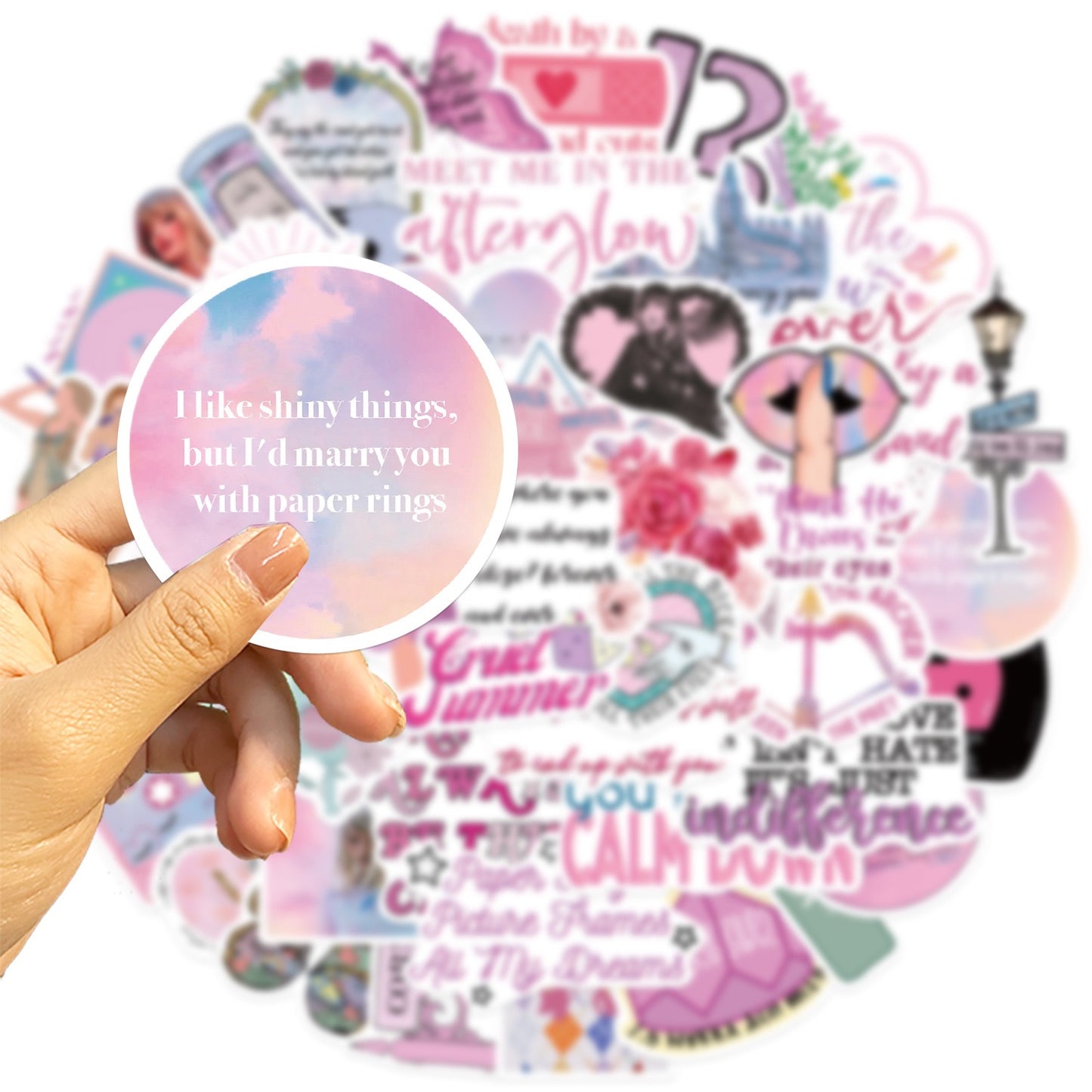 Calling Swifties！ Eras Tour Taylor Inspired Cutie Stickers 2024