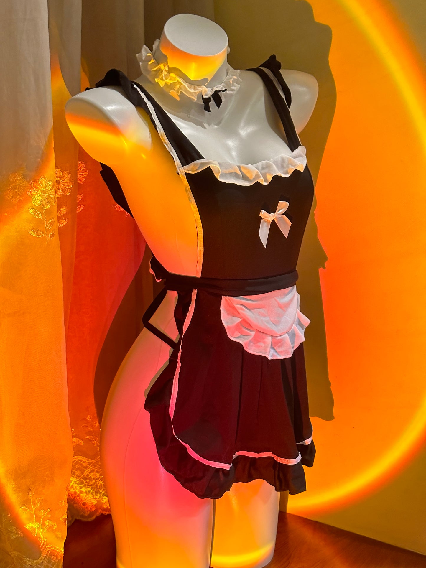 Super Yummy Lolita Role Play Maid Costume Set