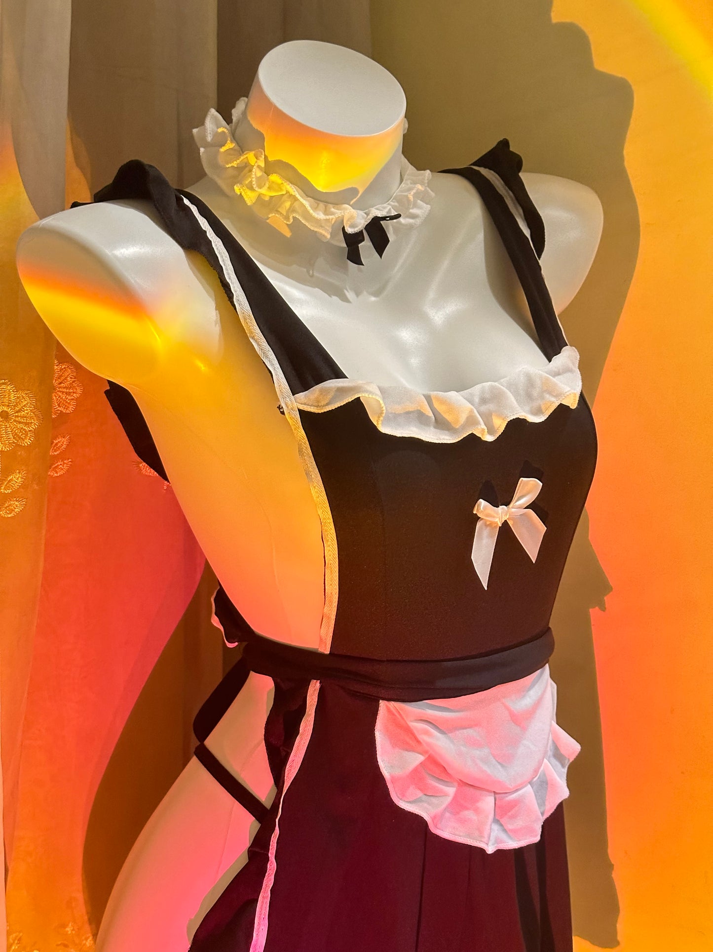 Super Yummy Lolita Role Play Maid Costume Set