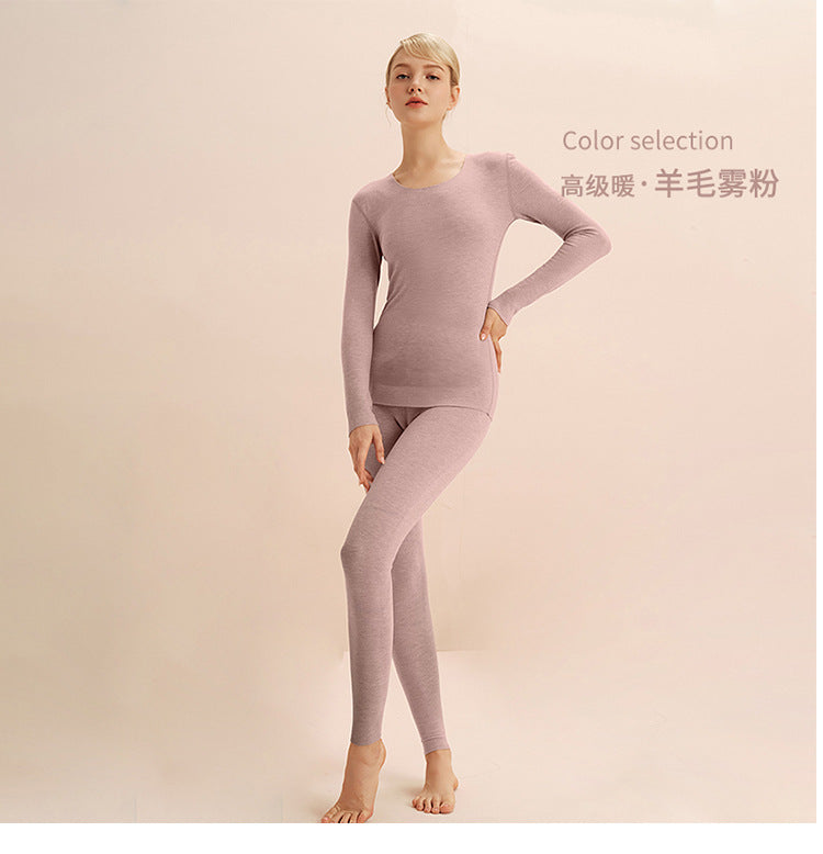 Germany Authentic 2022 Darlon Tech Fabric Fashion Long Johns Thermal Underwear for Women Fleece Lined Base Layer  Set for Cold Weather